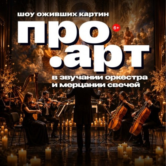 Про.Арт: ожившие картины и оркестр при свечах